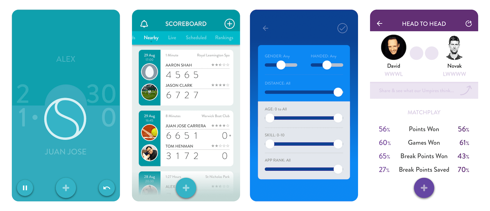Scorelord - App Screenshots